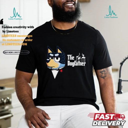 Bluey The Dogfather cartoon shirt