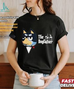 Bluey The Dogfather cartoon shirt