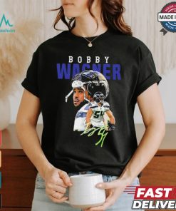Bobby Wagner Washington Commanders graphic signature shirt