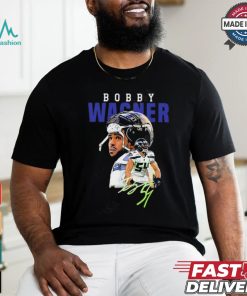 Bobby Wagner Washington Commanders graphic signature shirt