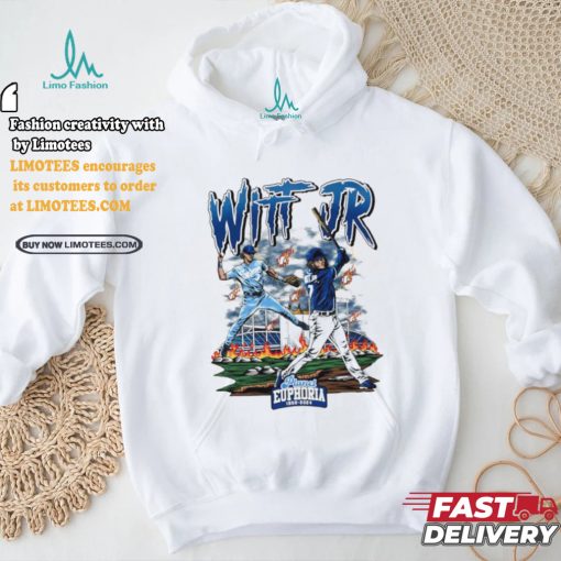 Bobby Witt Jr cool design baseball cartoon shirt