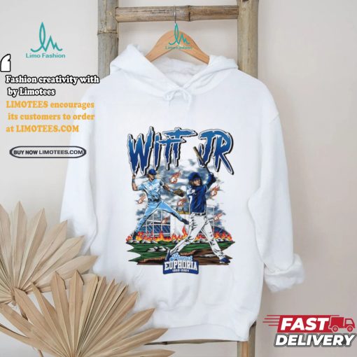 Bobby Witt Jr cool design baseball cartoon shirt