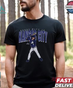 Bobby Witt Jr. #7 Kansas City Big Time Painting t shirt