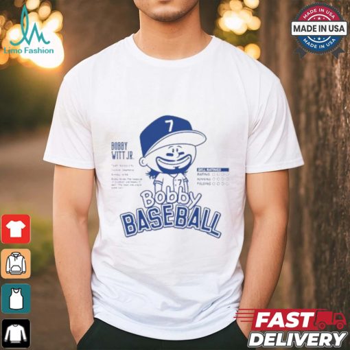 Bobby Witt Jr.Kansas City Royals Bobby baseball shirt