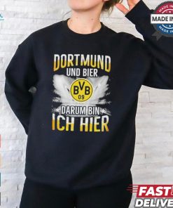 Borussia Dortmund And Beer That’s Why I’m Here T Shirt