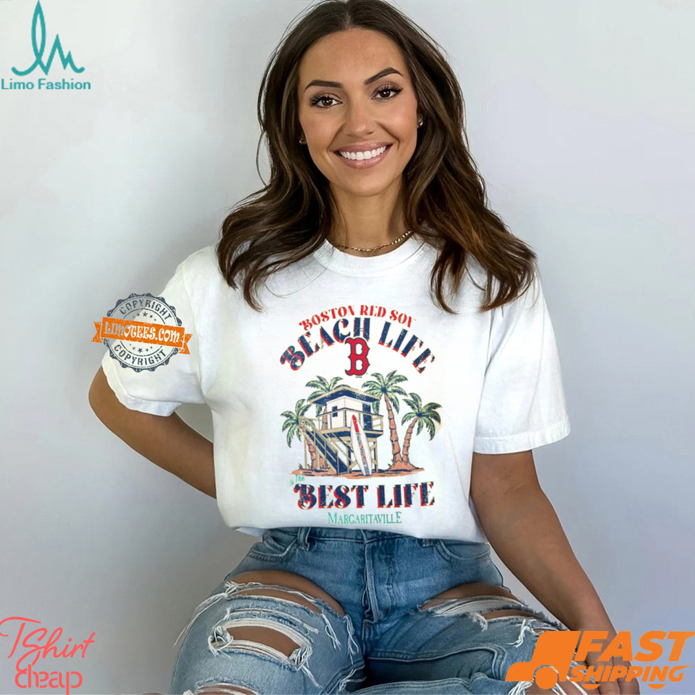 Boston Red Sox Beach Hut Graphic T Shirt Boston Red Sox Beach Hut Graphic T Shirt