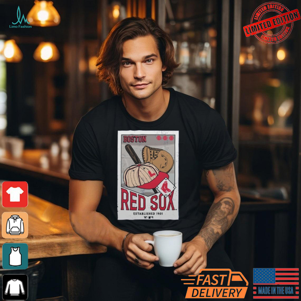 Boston Red Sox Levelwear Uphill Cooperstown Collection Core Logo Shirt Boston Red Sox Levelwear Uphill Cooperstown Collection Core Logo Shirt