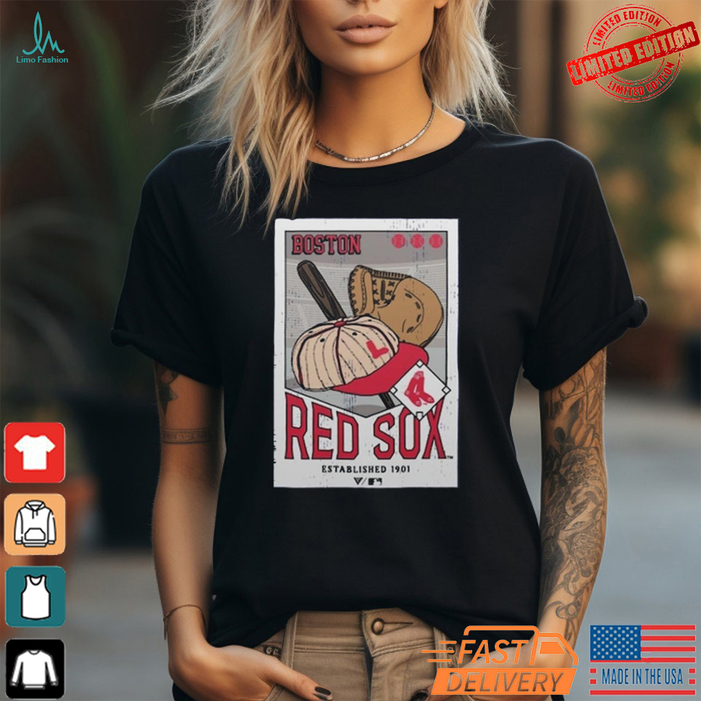 Boston Red Sox Levelwear Uphill Cooperstown Collection Core Logo Shirt Boston Red Sox Levelwear Uphill Cooperstown Collection Core Logo Shirt