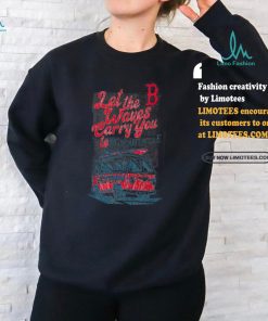 Boston Red Sox Margaritaville Bus Waves Graphic T Shirt