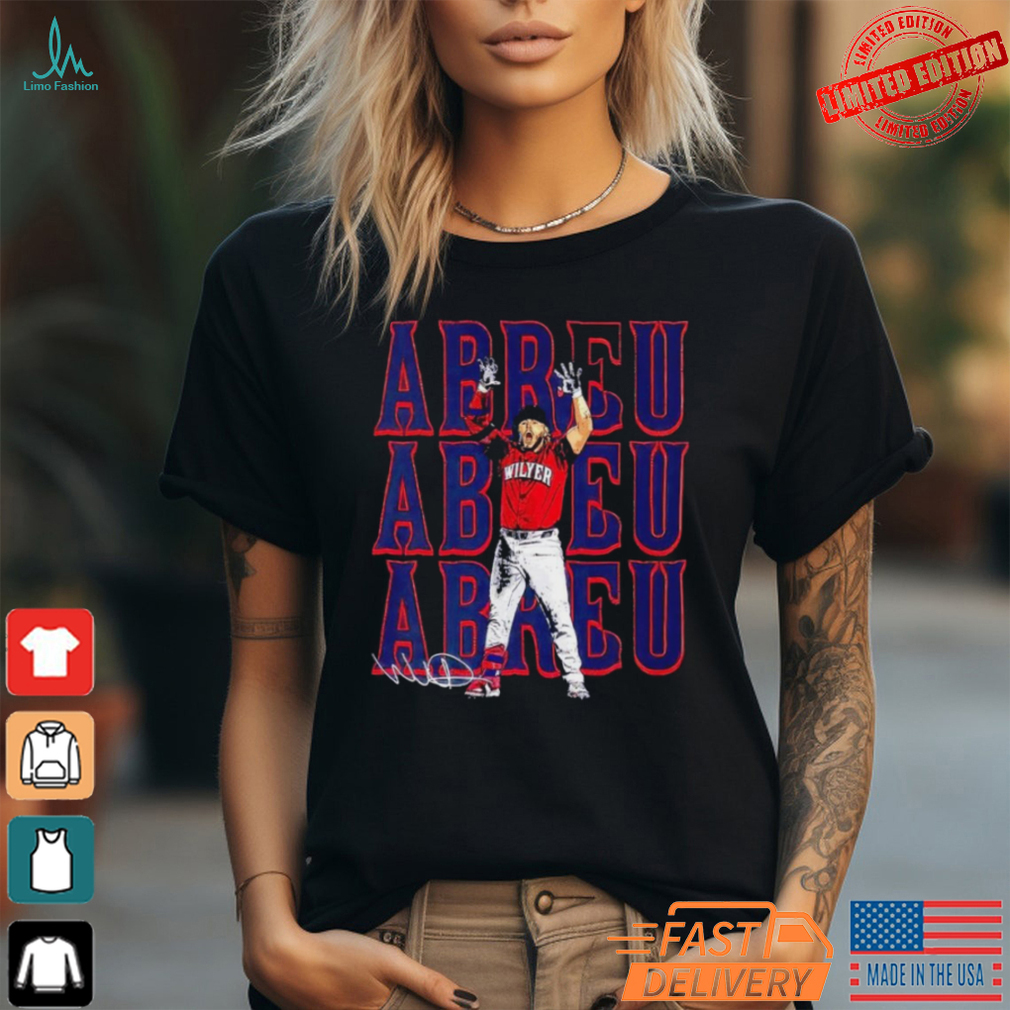 Boston Red Sox Wilyer Abreu Signature Repeat Cartoon Shirt Boston Red Sox Wilyer Abreu Signature Repeat Cartoon Shirt