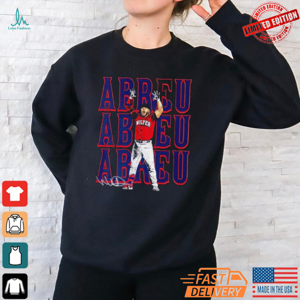 Boston Red Sox Wilyer Abreu Signature Repeat Cartoon Shirt Boston Red Sox Wilyer Abreu Signature Repeat Cartoon Shirt