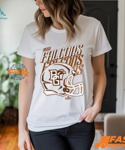 Bowling Green University Football Helmet Fade Shirt