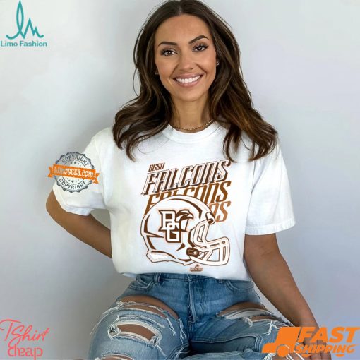 Bowling Green University Football Helmet Fade Shirt