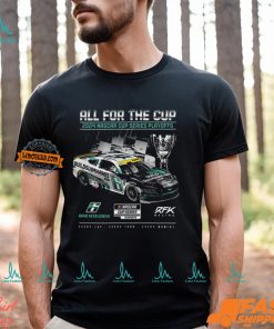 Brad Keselowski Checkered Flag Sports 2024 Nascar Cup Series Playoffs T shirt