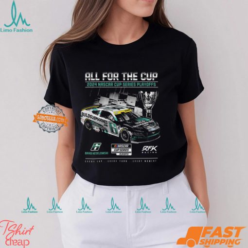 Brad Keselowski Checkered Flag Sports 2024 Nascar Cup Series Playoffs T shirt