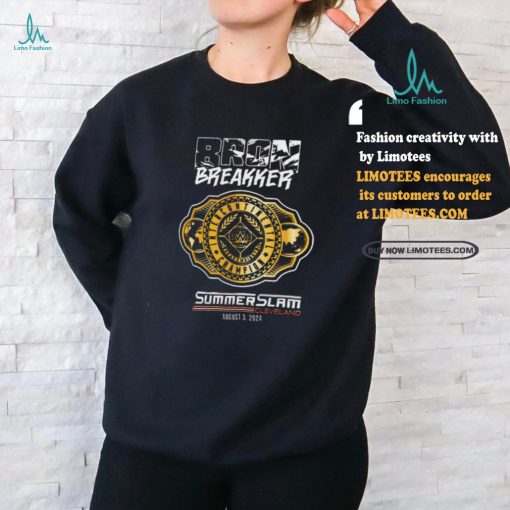 Bron Breakker SummerSlam 2024 Winner shirt