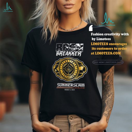 Bron Breakker SummerSlam 2024 Winner shirt