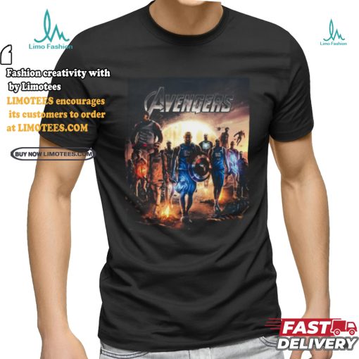 Bronnyjamesjr Usa Basketball Avengers Shirt