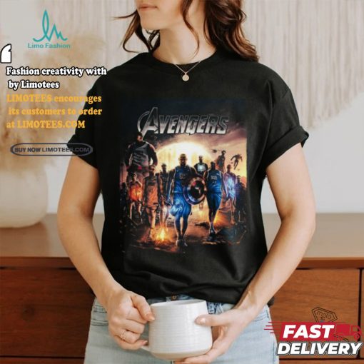 Bronnyjamesjr Usa Basketball Avengers Shirt