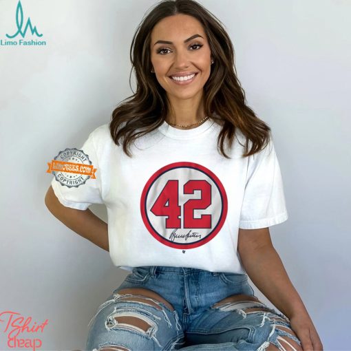 Bruce Sutter #42 Chicago Cubs Number Circle t shirt