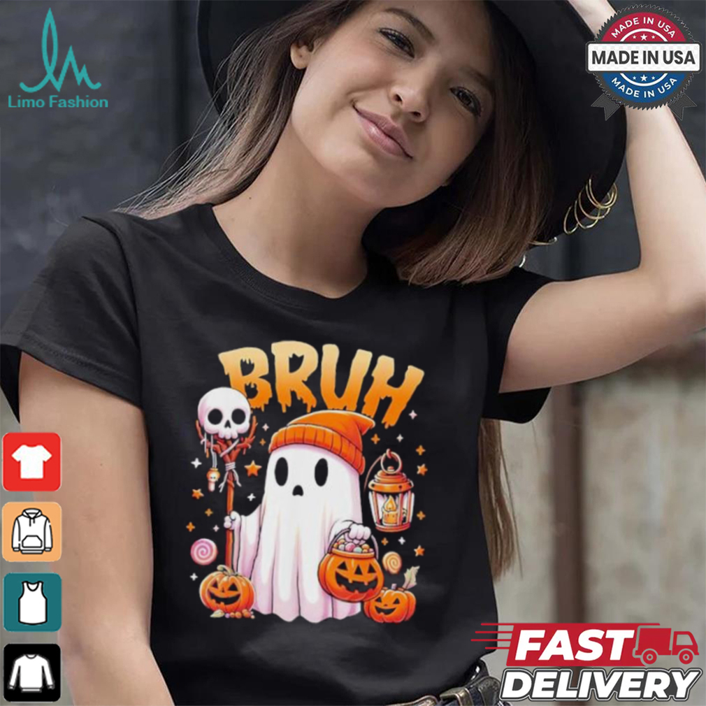 Bruh Ghost Halloween Cute Ghost Trick Or Treat Candy Kids T shirt Bruh Ghost Halloween Cute Ghost Trick Or Treat Candy Kids T shirt