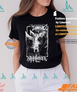 Brutal Knack Rhino Black T Shirt