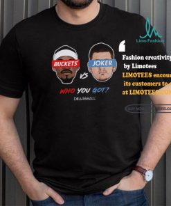 Buckets VS Joker shirt