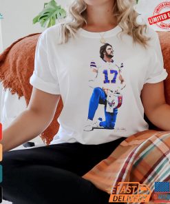 Buffalo Bills Josh Allen Allen Knee caricature shirt