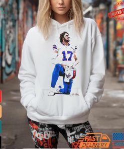 Buffalo Bills Josh Allen Allen Knee caricature shirt