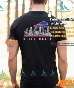 Buffalo Bills Mafia The Bronx Skyline Players Name 2024 Shirt