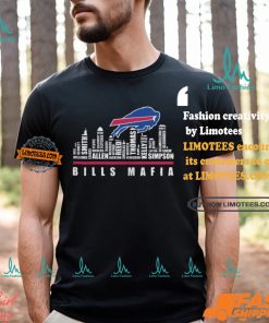 Buffalo Bills Mafia The Bronx Skyline Players Name 2024 Shirt