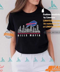 Buffalo Bills Mafia The Bronx Skyline Players Name 2024 Shirt
