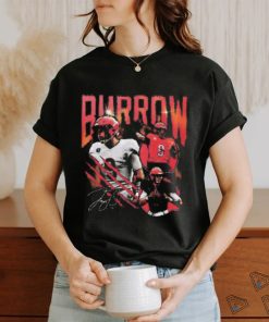 Burrow Football Quarterback 90s Style Comfort Colors T shirt