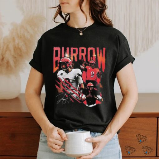 Burrow Football Quarterback 90s Style Comfort Colors T shirt