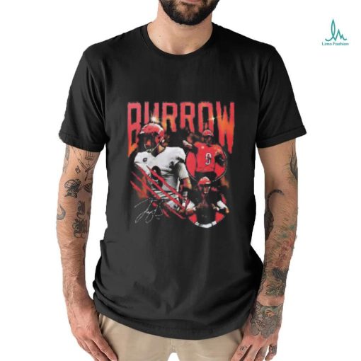 Burrow Football Quarterback 90s Style Comfort Colors T shirt