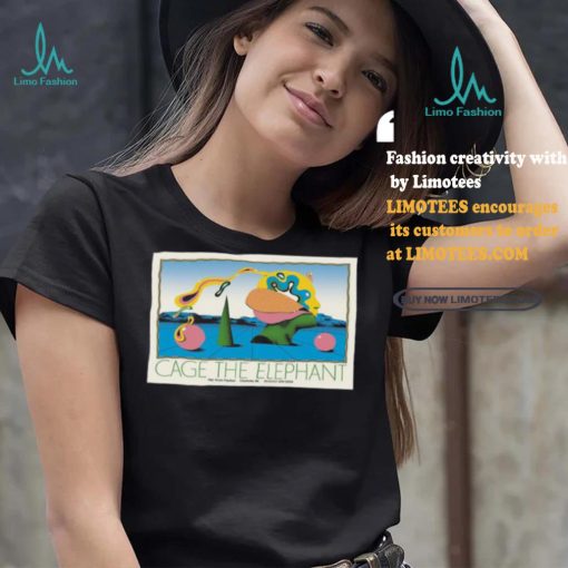 Cage The Elephant PNC Music Pavilion in Charlotte NC August 4 2024 Poster shirt