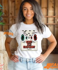 Cage the elephant aug 7 2024 ruoff music center noblesville in poster shirt