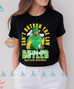 Can’t outrun the law Lawrence Butler Oakland baseball shirt