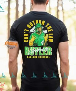 Can’t outrun the law Lawrence Butler Oakland baseball shirt