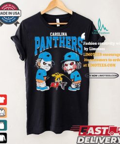 Carolina Panthers NFL Halloween Peeing Funny Shirt
