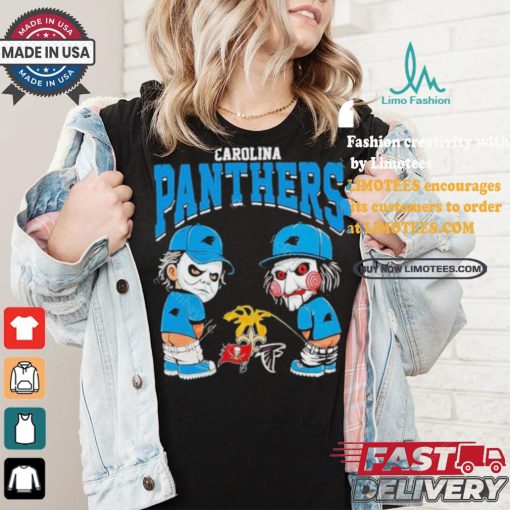 Carolina Panthers NFL Halloween Peeing Funny Shirt