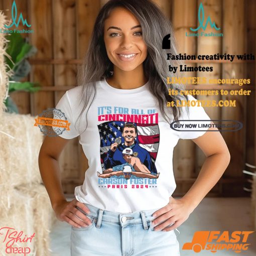 Carson Foster Olympic Swimmer Shirt
