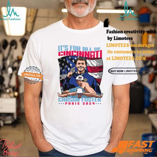 Carson Foster Olympic Swimmer Shirt
