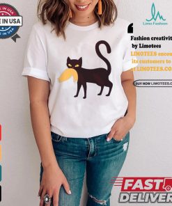 Cat Ladies For Kamala Harris Cat Bites Trump Hair Voting Harris For 47th Us President T shirt