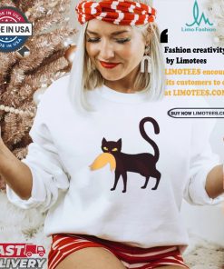 Cat Ladies For Kamala Harris Cat Bites Trump Hair Voting Harris For 47th Us President T shirt