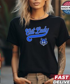 Cat Lady Baseball Script Wildcat Logo t shirt, hoodie, sweater, long sleeve and tank top Cat Lady Baseball Script Wildcat Logo t shirt