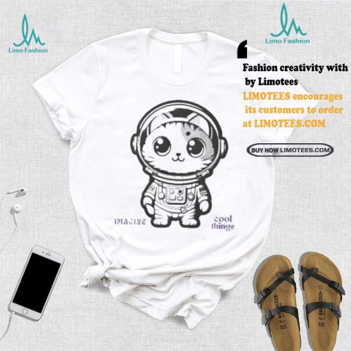 Cat imagine cool things shirt