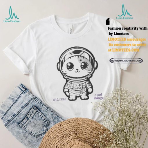 Cat imagine cool things shirt