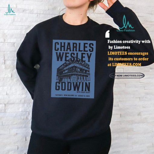 Charles Wesley Godwin New Orleans Tour August 8 2024 Limited Poster Shirt