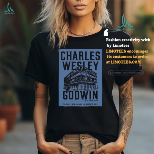 Charles Wesley Godwin New Orleans Tour August 8 2024 Limited Poster Shirt